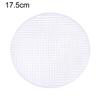 Round Grid Board for DIY Bag Plastic Knitting and Weaving Helper Knit Sheet Easy Knitting Accessories Hand Bag White Net Cover