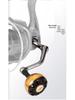 Large Capacity All-Metal Spinning Fishing Reel with Increased Beveled Spool