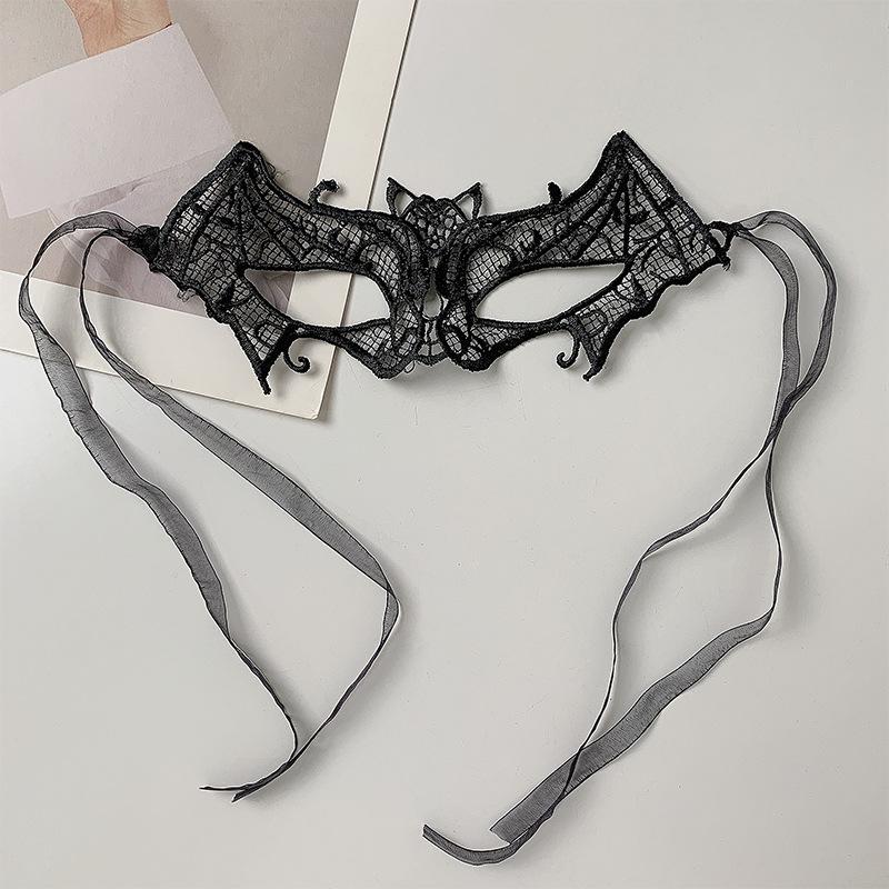 Halloween Costume Mask Vintage Masquerade Party Mask Lace Eye Mask Exquisite For Dance Parties Festive Events Theatrical