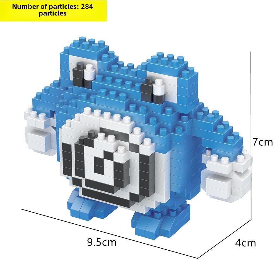 Leboyu 8093 Micro Diamond Block Toy - Educational Elf Assembly Set 
