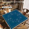 Guandan Crystal Velvet Mahjong Tablecloth - Sound Insulating Noise-Reducing Square Table Mat