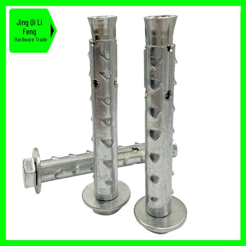 Hexagonal Internal Expansion Anchor for Hollow Foam Bricks - Fish Scale Wall Bolt