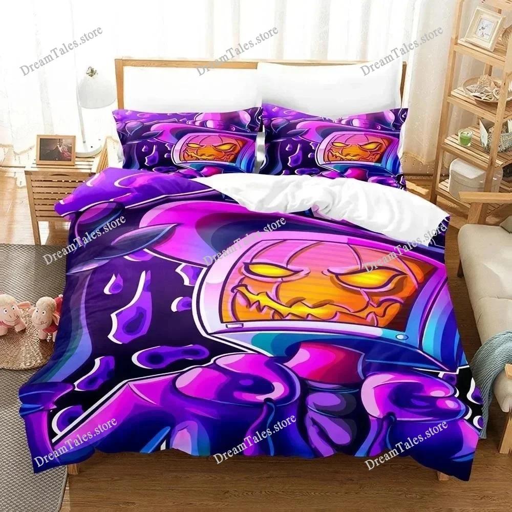 3D Printed Anime Pyrocynical Bedding Set Boys Girls Twin Queen Size Duvet Cover Pillowcase Bed Kids Adult Home Textileextile741