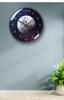 Moonstone Quartz Wall Clock - Silent, Artistic Design with Automatic Time Sync for Living Room