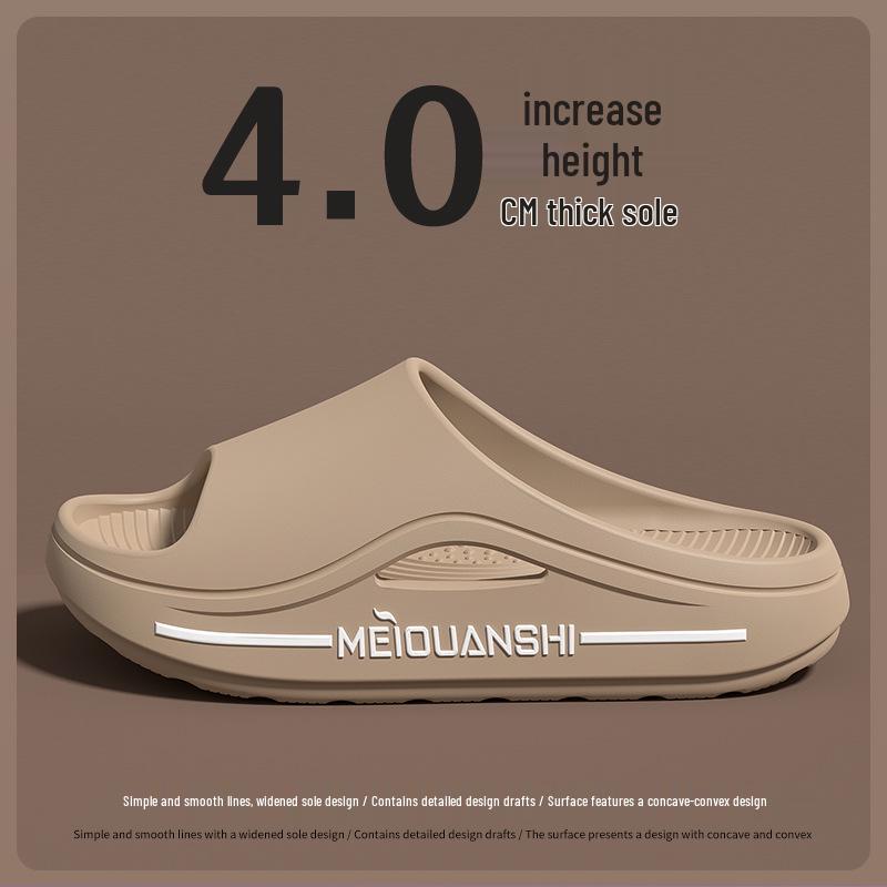 Cool Poop Step Slippers: Unisex, Thick-Soled, Non-Slip, Indoor/Outdoor Summer Wear