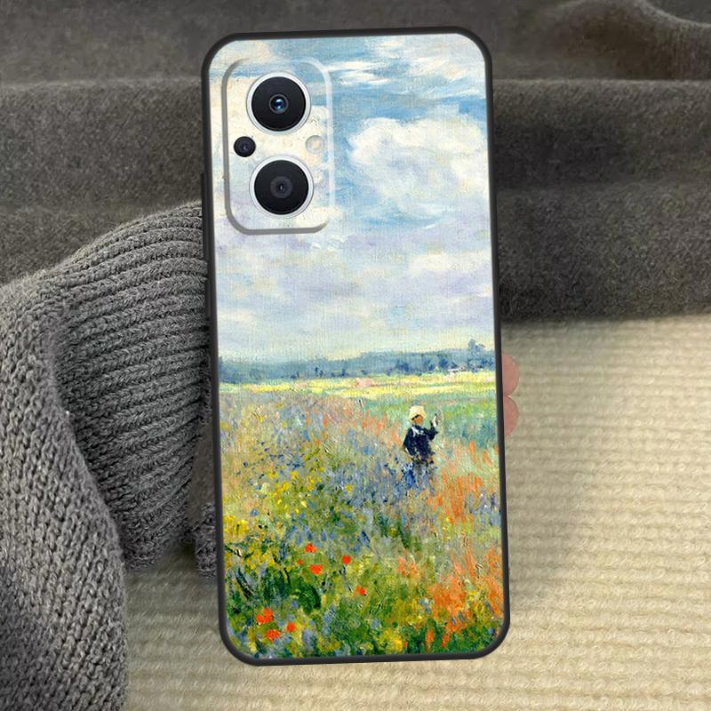 Claude Monet Art Painting Phone Case For OPPO Reno 12F 12 13 F 11 8T 7 8 10 Pro OPPO Find X5 Lite X3 X6 X8 Pro Cover