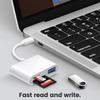 3in1 Type-C Adapter TF CF SD Memory Card Reader Writer Compact Flash USB-C for IPad Pro Huawei for Macbook USB Type C Cardreader