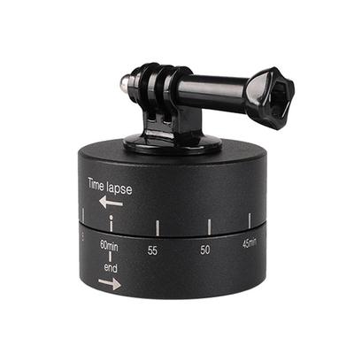 Tool Parts 60min Panning Rotating Time Lapse Stabilizer Tripod Adapter 1//4 Photography Aluminum Panning 360 Degree Timing Rotating Color: Red