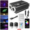 32W Twinkle Dual Port Fiber Optic Star Ceiling Kit With Meteor Effect APP Car Roof Stars Fiber Optic for Car Ceiling Lighting