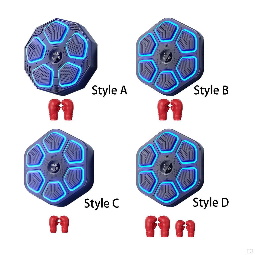 Boxing Training Machine Trainer with Gloves, Punching Equipment for Fitness