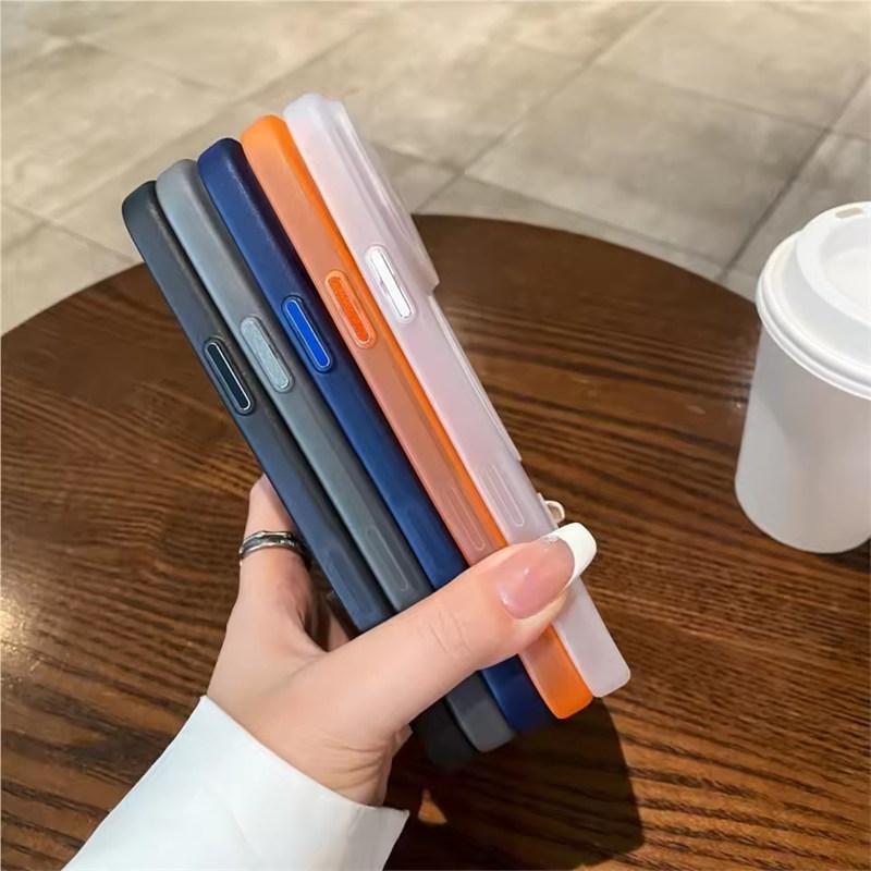 Ultra Thin Matte Translucent Magnetic Case for iPhone 17 Air 16 15 14 13 12 11 Pro Max Plus For Magsafe Soft TPU Protector Cover