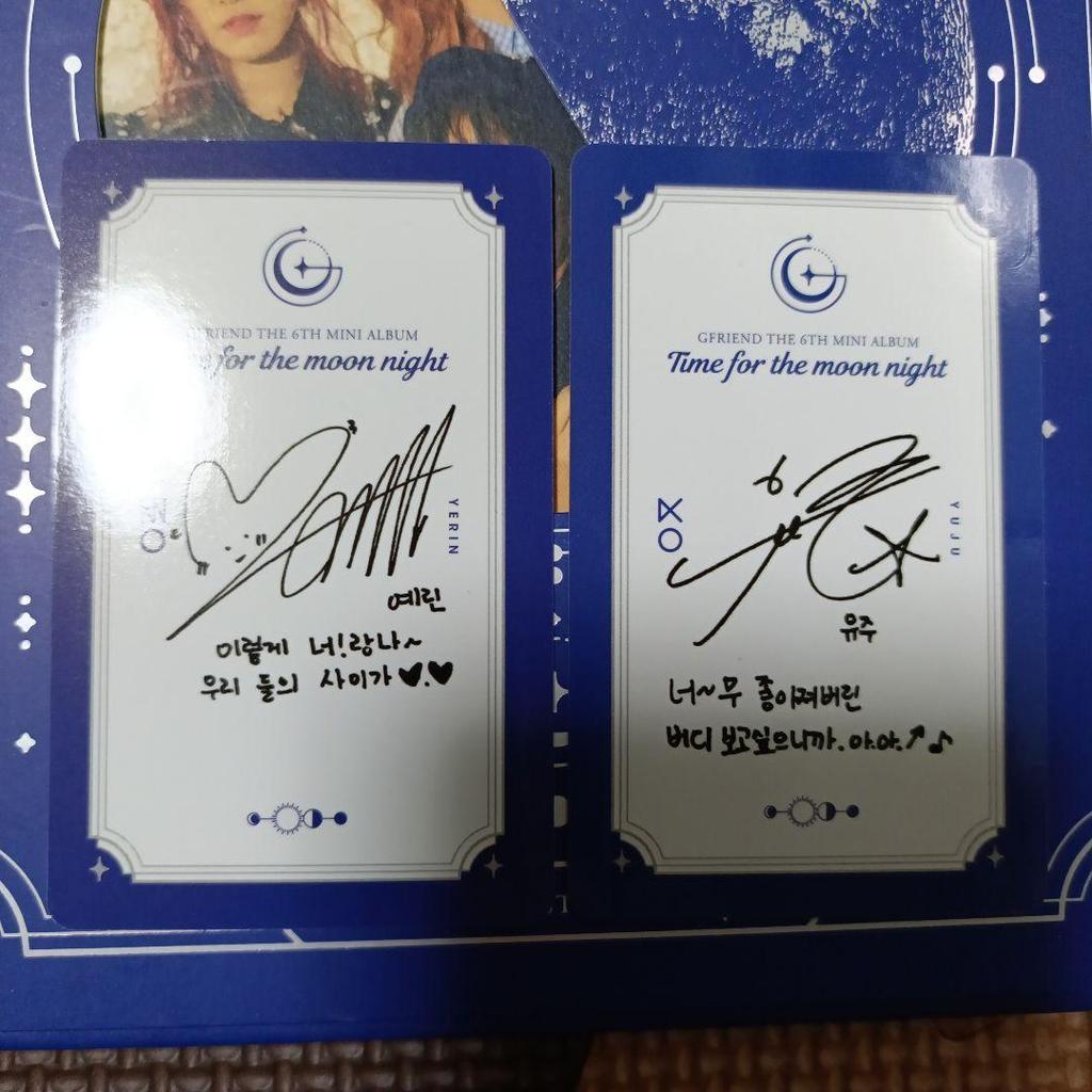 [USED] GFRIEND Time for the Moon Night Korean CD Night