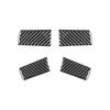Carbon Fiber Interior Steering Wheel Cover Trim For Chrysler 300 300C Type A