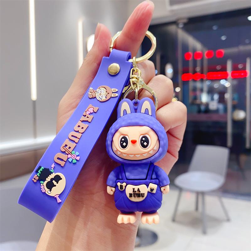 

Cute Strap Rabub Keychain Car Key Chain Doll Machine Gifts Children s Toys Bag Pendant