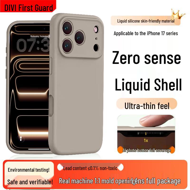 First Guard Zero-Feel Flüssigsilikon iPhone-Hülle