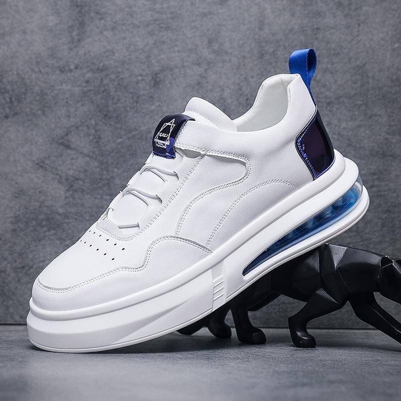 Board shoes men's casual air cushion soft sole white shoes one pedal fashion trendy shoes personalized matching Wenzhou men's shoes