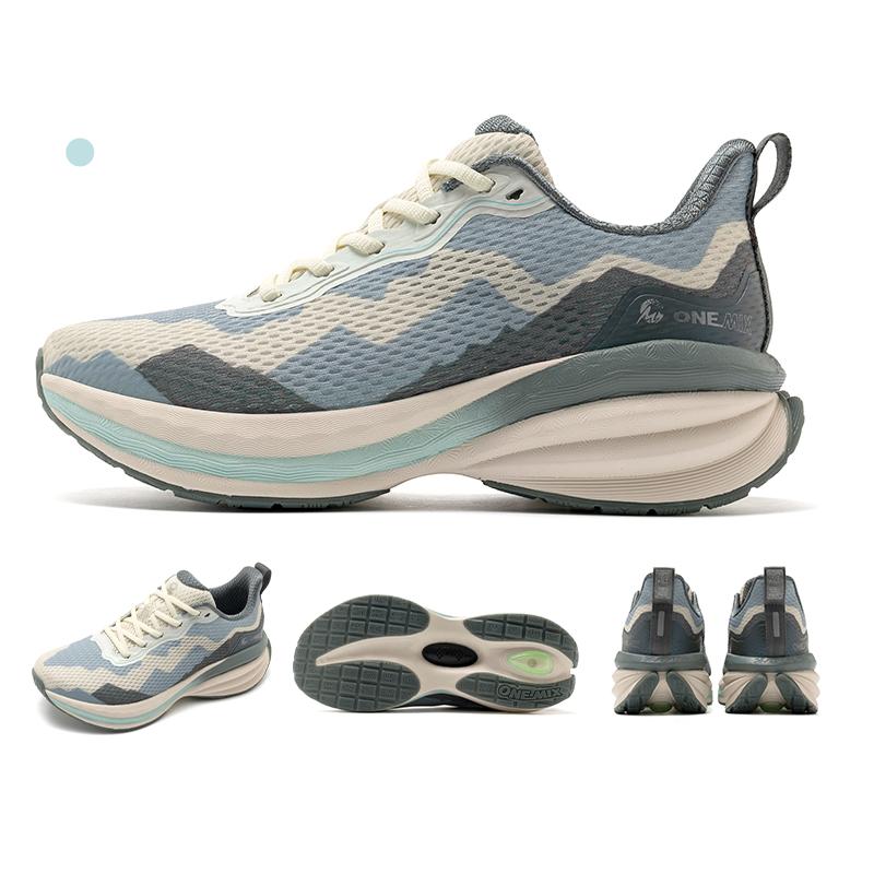 onemix Vysoká pánská běžecká obuv Nepromokavé tenisky pro outdoorové sporty Vycházková, joggingová treková obuv