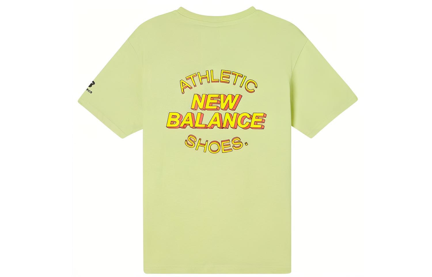 New Balance T Shirt Men s Green AMT12378-SUJ M