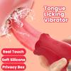 Vibrator Tongue Licking G Spot Vibrator Sex Toys Clitoris Massager for Women Vibrating Nipple Vagina Stimulator for Female Adult