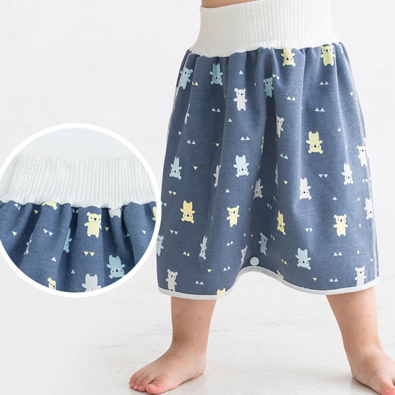 Baby Diaper Waterproof Skirt Infant Leak-Proof Urine Training Pants Cloth Diapers Kids Nappy Sleeping Bed Potty Trainining Items
