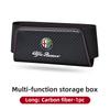 For Alfa Romeo Car Multi-functional ONDS Storage Box Cards Phone Key Pocket Self Adhesive For Alfa Romeo 159 Giulietta Giulia 147 Mit
