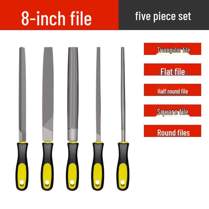 Meitiao 8-inch Industrial Grade Alloy File Set