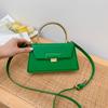 Simple Solid Color Girls Shoulder Bag Fashion Texture Girls Handbag Niche Design Ladies Crossbody Bag