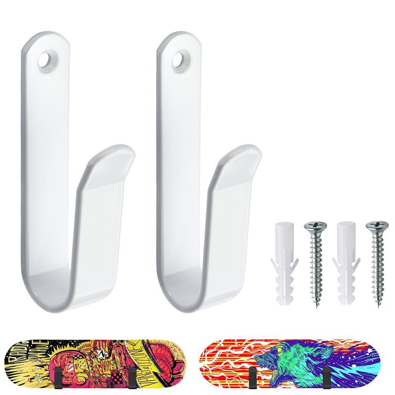 

Настенная стойка для скейтбордов, сноубордов и серфбордов | Металлический кронштейн для хранения