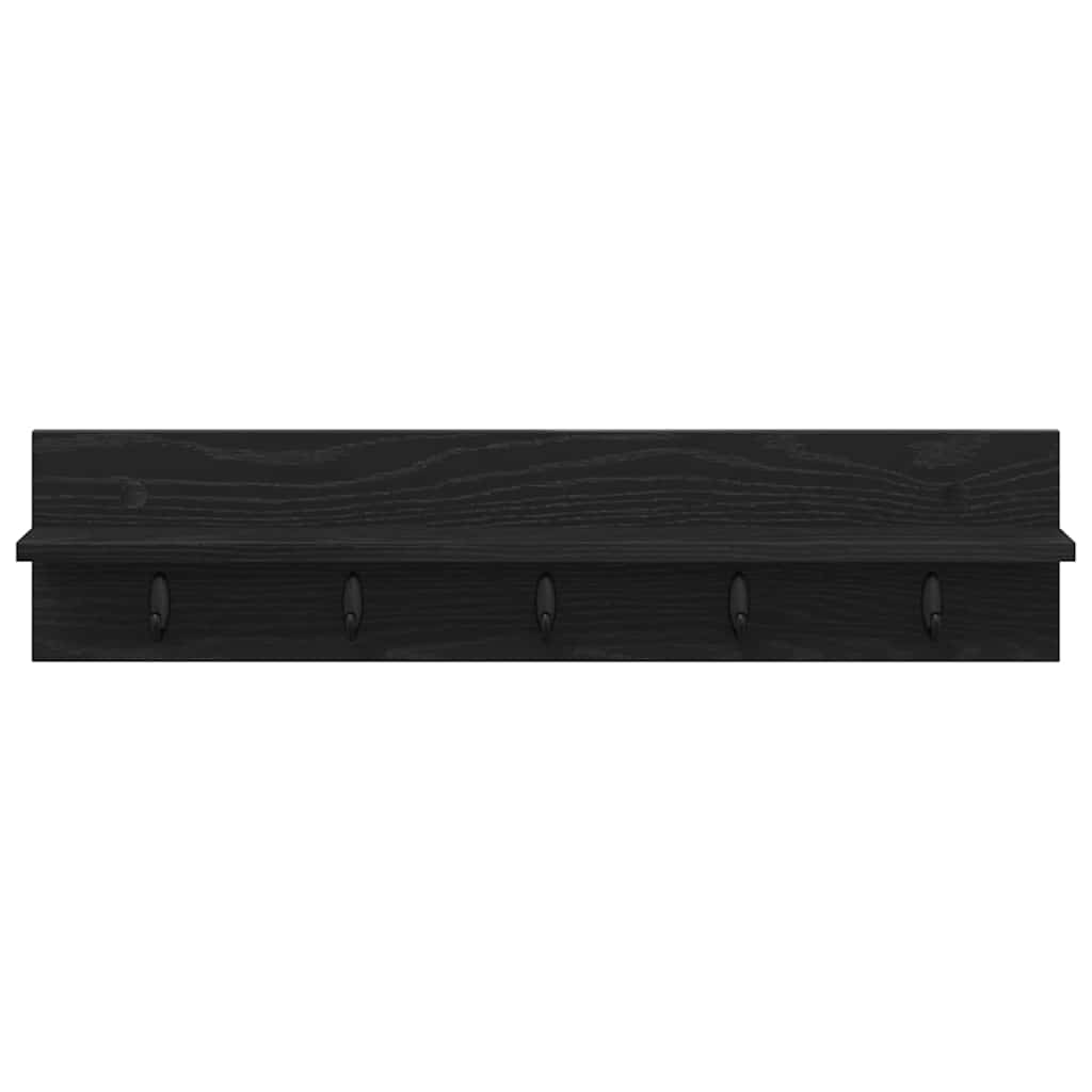 Wall Mounted Nightstand Wall Bracket Black Oak Look