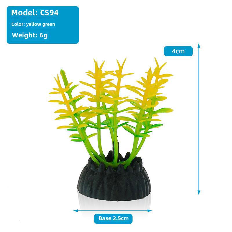 Aquarium Landscaping Plastic Artificial Plants - CS Series