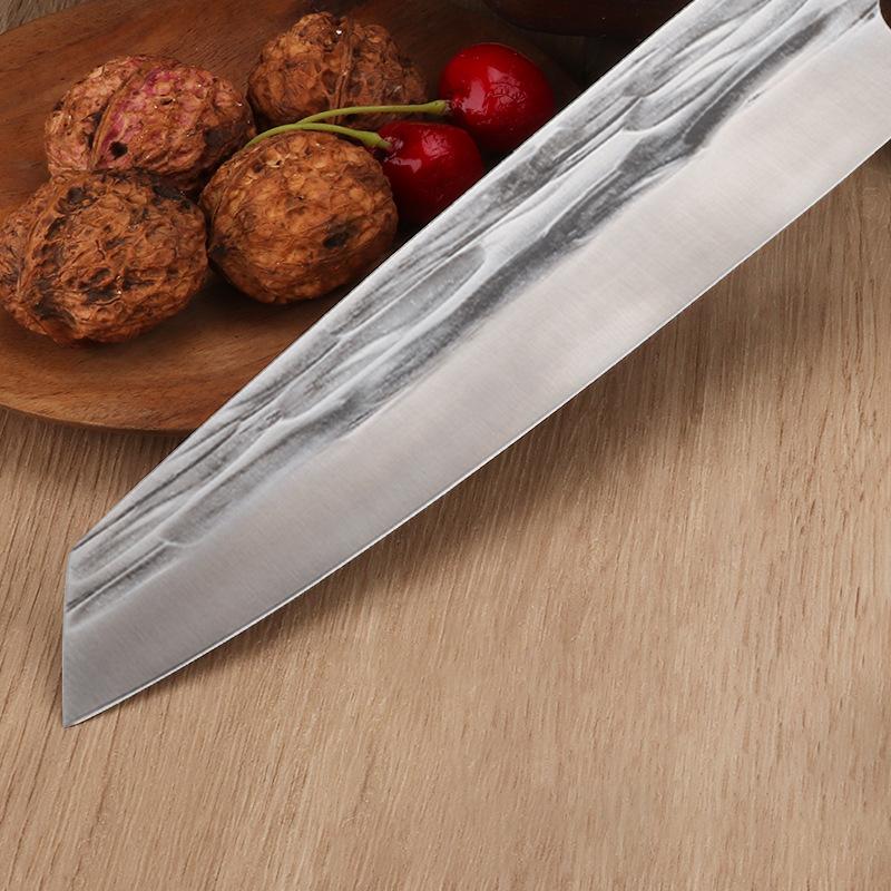 Kování z nerezové oceli Kuchařský nůž Kuchyňské nože na sushi Ostrý japonský nůž Nakiri sekáček krájení krájecí nůž kuchyňský nůž