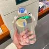 Large Capacity Sport Water Bottle Flat Square Outdoor Drinking Bottle Travel Cup Kettle  Camping