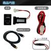 Toyota A Type USB Input Port & HDMI Input Port Switch Hole Panel Smartphone