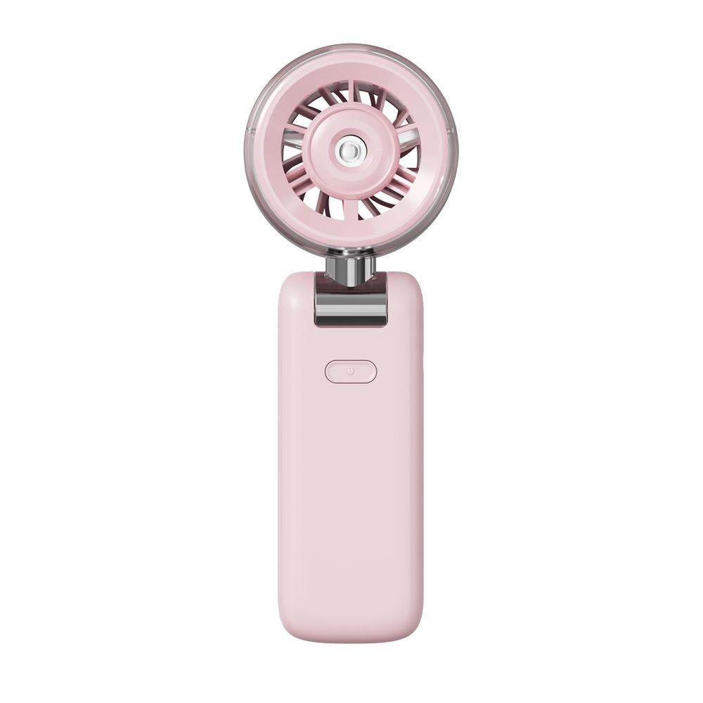 2026 Foldable Handheld Fan: Portable High-Speed Fan with Spray Feature for Outdoor Use