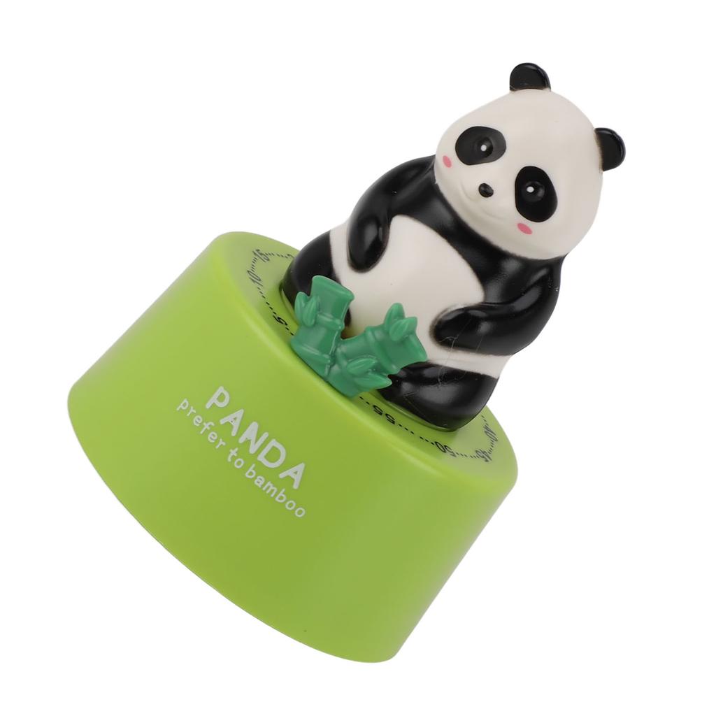 Timer da Cucina Meccanico Forma di Animale Carino Base Magnetica Allarme Forte 60 Minuti Conto alla Rovescia per Cucina Timer per Cottura Panda