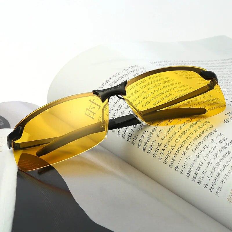 Night Vision Protection Riding Sports New Mens Sun Glasses Glasses Driver Driving Professional Vision Correction