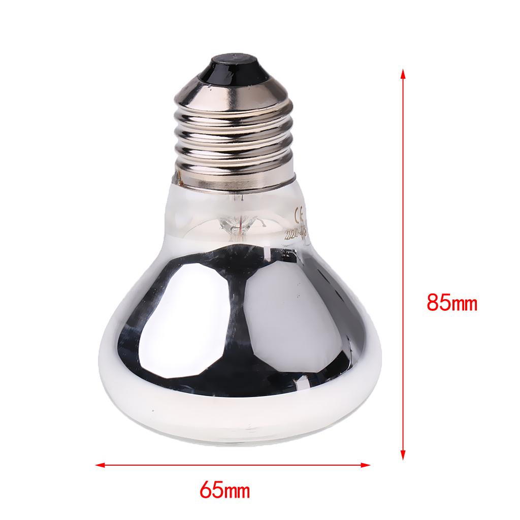 Terrarium Reptile Bulb E27 Infrared Heating Lamp for Reptile Animals