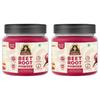Nairuti Vyutpadan Beetroot Powder 400g | 100% Pure Dried Beetroot | Natural Superfood for Smoothies, Juices, Cooking  | Preservative-Free (200g X 2)