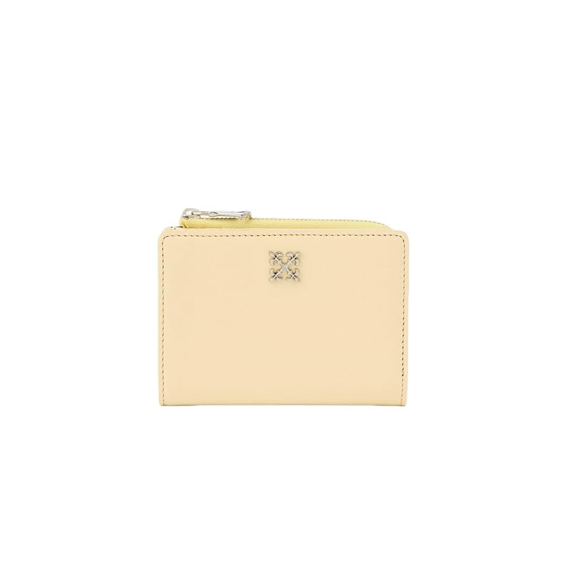 

[Rashit] Mini Monogram Plate Half Wallet RUZ1051181A0002 Free yellow