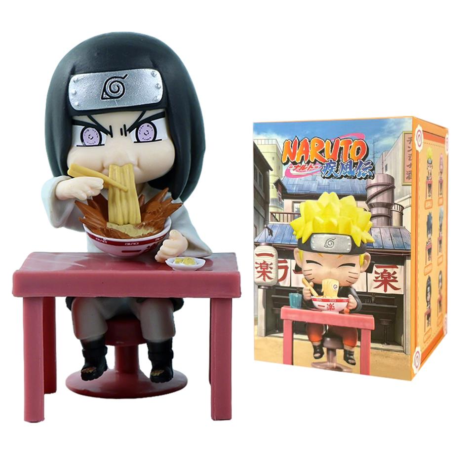 In Stock Naruto Shippuden Ramen Theme Series Blind Box - Chibi Mini PVC Anime Figures - Mystery Sasuke Uchiha and Naruto Toy Beautiful Gifts