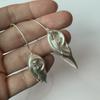 Retro Distressed Diamond-Encrusted Large Ring Earrings Feminine Charm Ear Rings Exquisite Facial Feature Earrings Fashionable