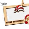 Wooden Christmas Tree Decor Money Holders for Cash, Holiday Cash Gift Unique Tag Holder Hanging Ornaments Xmas Tree, Home Party Supplies Favor Pendant