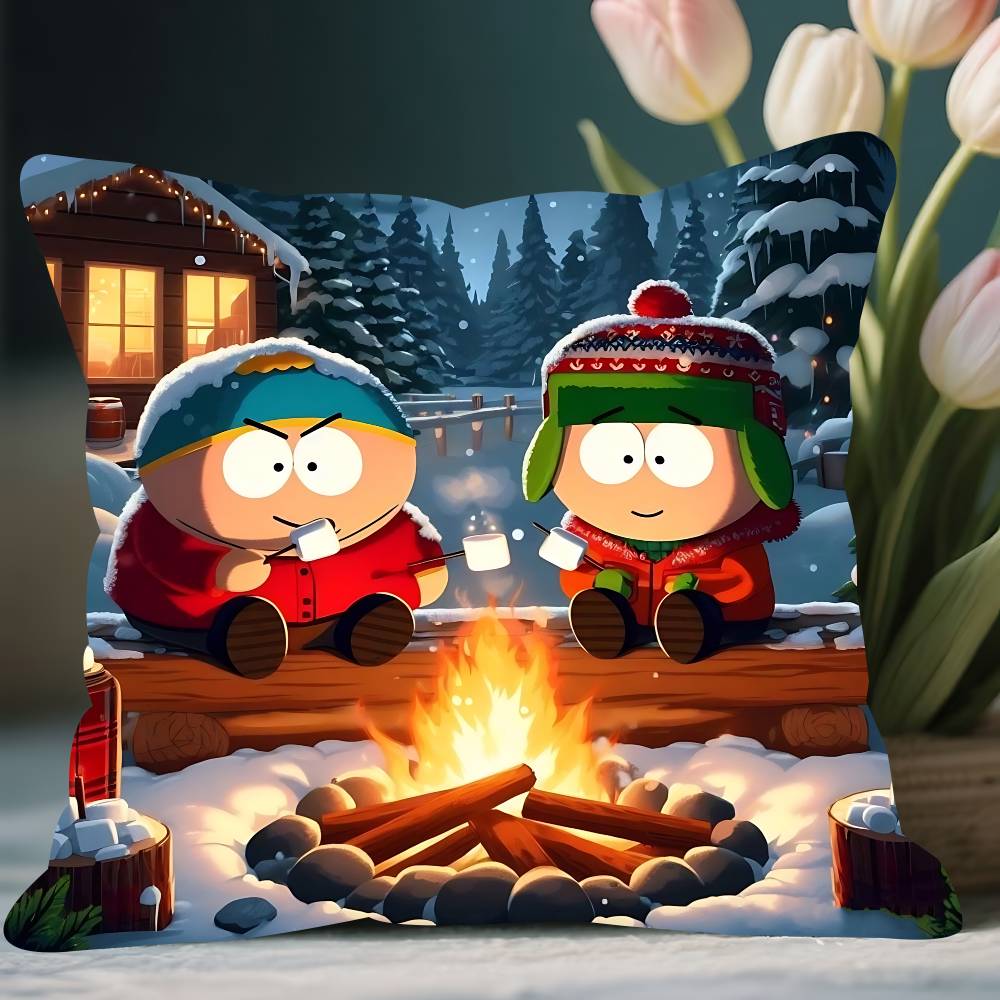 South Park K-Kyle Pillowcase Toon Gift Cushion Cover Bedroom Home Sofa Chair Seat Decor Pillow Case