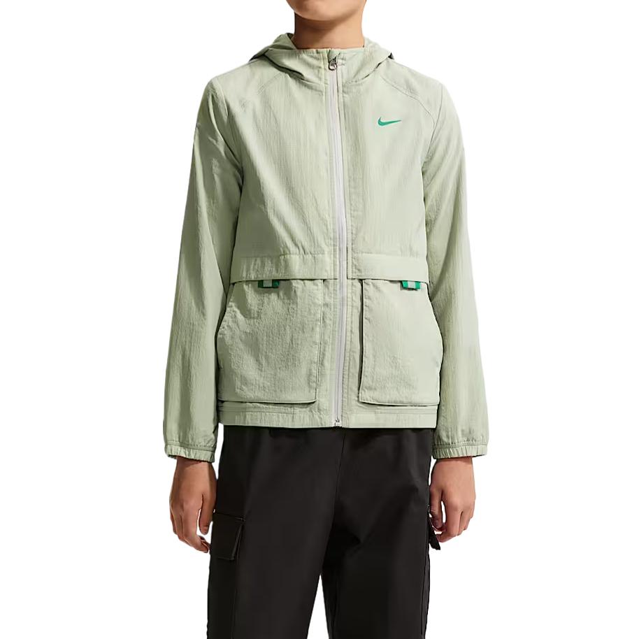 Куртка Nike Sportswear Водостойкая Тканая Комфортная Детская куртки IO0772-304 XS