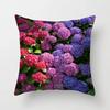 Față de pernă cu imprimeu floral Living Acasă Canapă Ornamente decorative Dormitor Noptieră Husă de pernă x