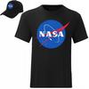 Men's T-shirt Nasa Space Spacex Size M + Cap