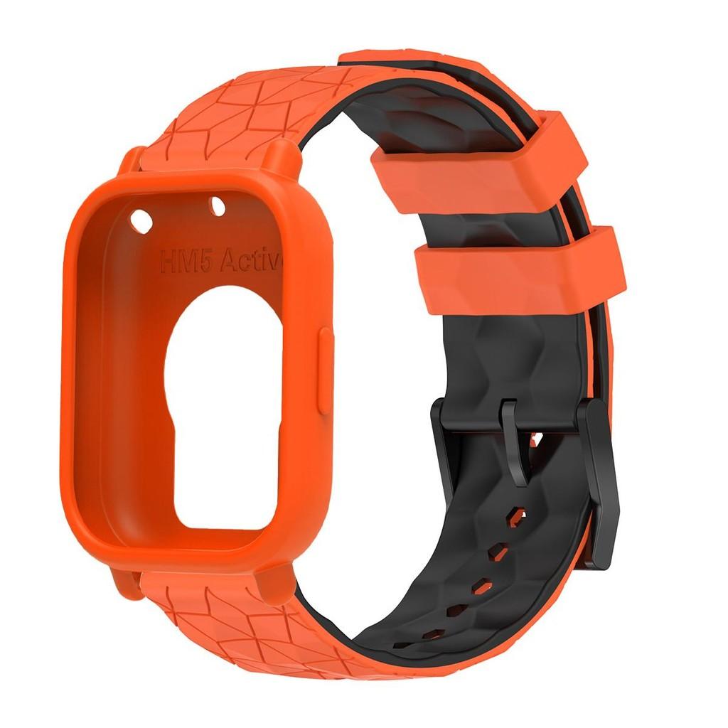 Protector Case+Silicone Strap for Xiaomi Redmi Watch 5 Active/5 Lite Anti-drop Cover Screen Soft Shell Breathable Sport Band