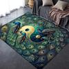 2025 New Peacock Carpet Rug for Living Room Bedroom Home Sofa Decoration,Kids play Non-slip Floor Mat119