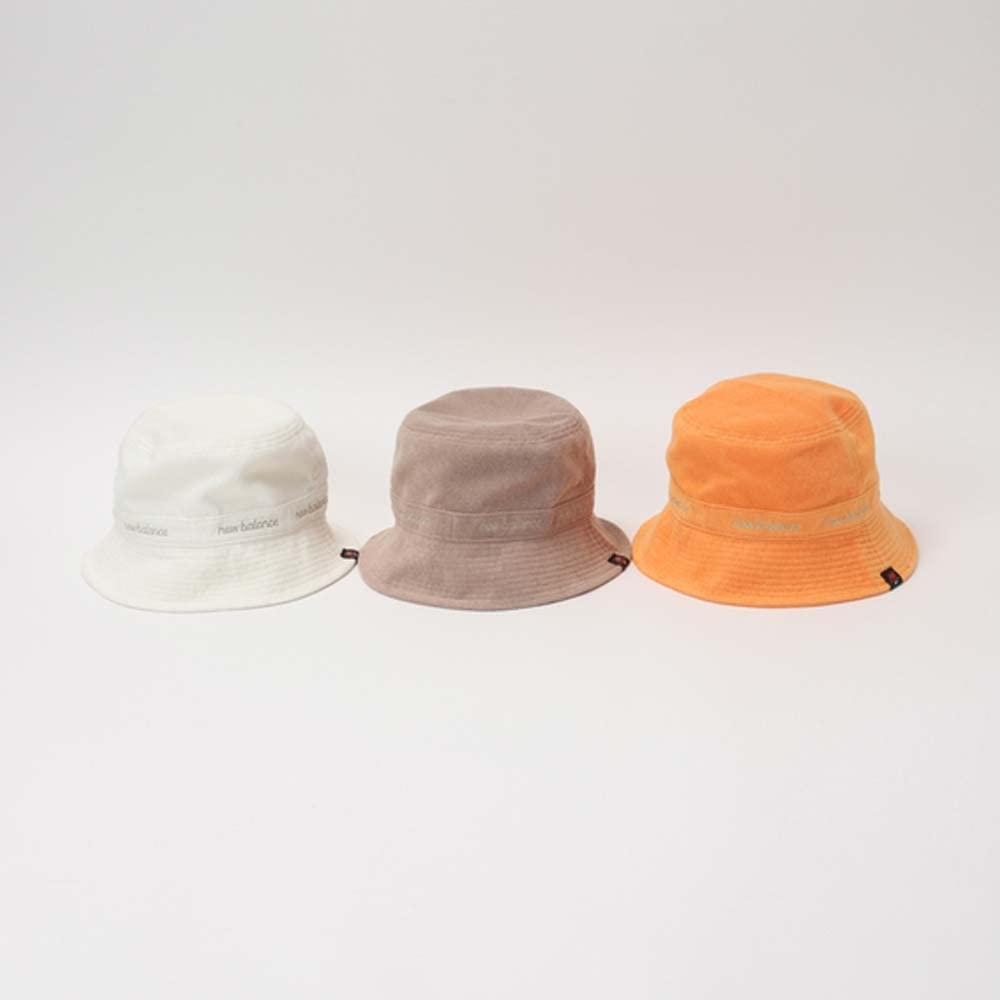New Balance Pile Bucket Hat Size Golf Hat FR Women's (FIELDSENSOR Moisture-Wicking, Quick-Drying, Adjuster, 56cm) / / 012-3187513 050_Brown