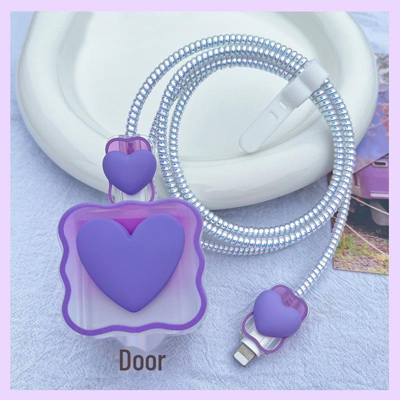 Protective Case & Cable Organizer for Apple 20W Charger, iPhone 13/14/15